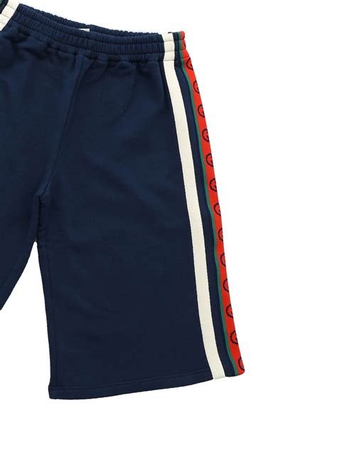 gucci bermuda stripe|gucci shorts for men.